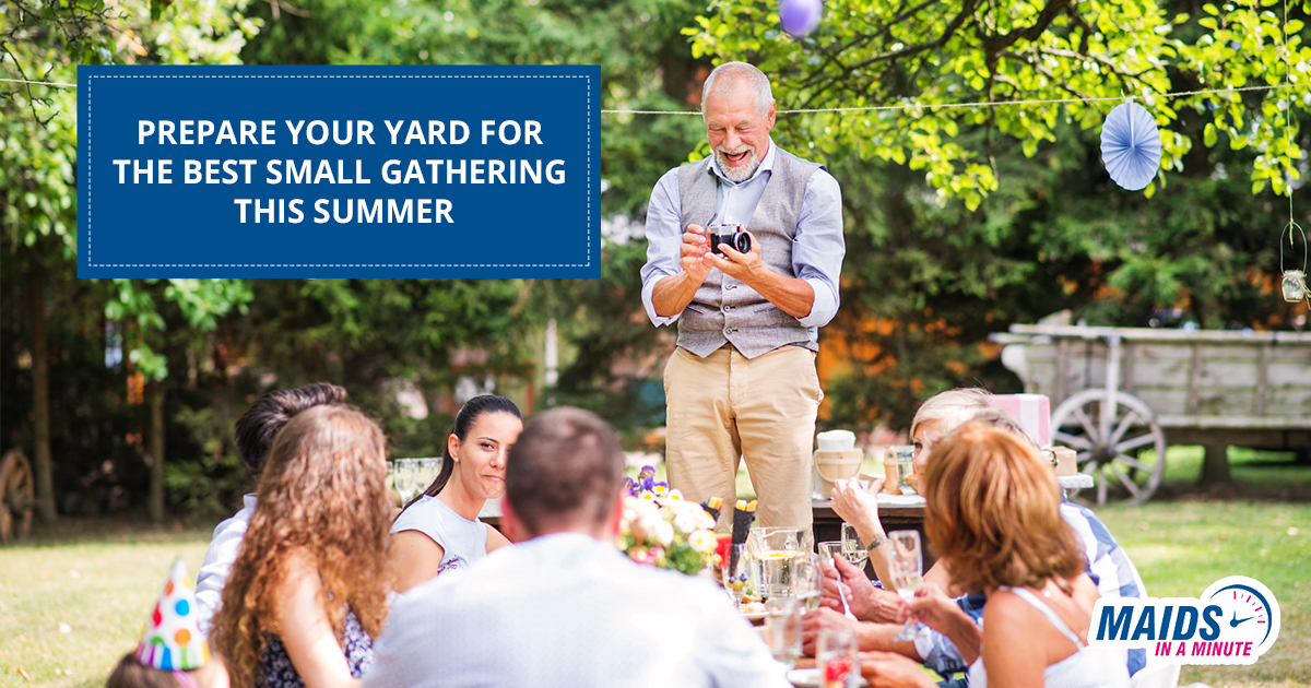 How To Prepare Your Yard for a Small Gathering This Summer